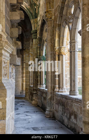 This cathedral is located in the city of Plasencia. Spain. Stock Photo
