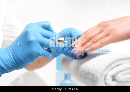 styling nail color nail polish Stock Photo