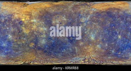 Enhanced Color Mercury Map (9312772919) Stock Photo