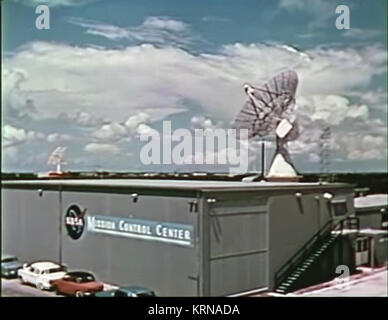 Mission Control Center at Cape Canaveral, Florida, oversaw early U.S ...