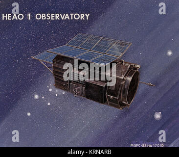 HEAO-1 High Energy Astronomy Observatory 0102089 Stock Photo