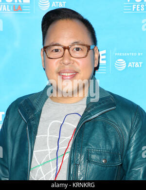 Celebrities attend Vulture Festival's 'Unreal VS. Superstore: Pop-Culture Trivia Game Show' at Hollywood Roosevelt Hotel.  Featuring: Nico Santos Where: Los Angeles, California, United States When: 18 Nov 2017 Credit: Brian To/WENN.com Stock Photo
