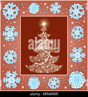 Christmas composition greeting card 3 Stock Photo