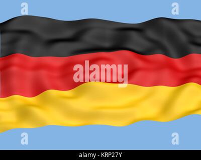 flag germany Stock Photo