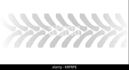 Halftone Tractor Tyre Marks Stock Photo