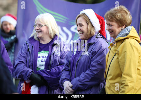 Unison deliver 5,000 'fair pay now' cards to constituency MSPs demanding the Scottish Government 'pays up on NHS pay' outside Scottish Parliament in Edinburgh. Stock Photo