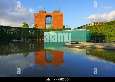 View of the Nagasaki National Peace Memorial Hall for the Atomic Bomb Victims located in Nagasaki, Japan Stock Photo