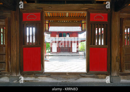 View of the Sofuku-ji, a landmark Obaku zen temple located in Nagasaki, Japan Stock Photo