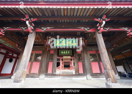 View of the Sofuku-ji, a landmark Obaku zen temple located in Nagasaki, Japan Stock Photo