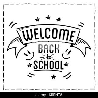 Back to school design typographic quotes Stock Photo - Alamy