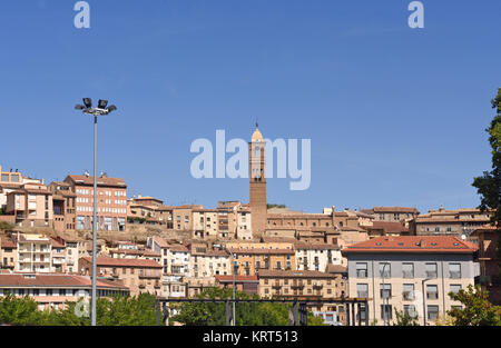 view of Tarazona, Zaragoza province, Aragon, Spain Stock Photo