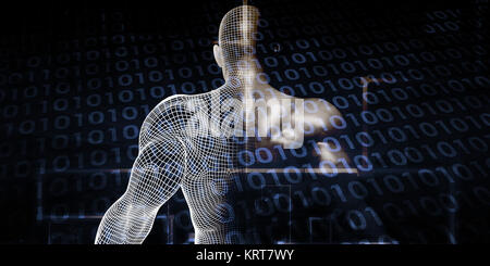 Digital Health System Stock Photo