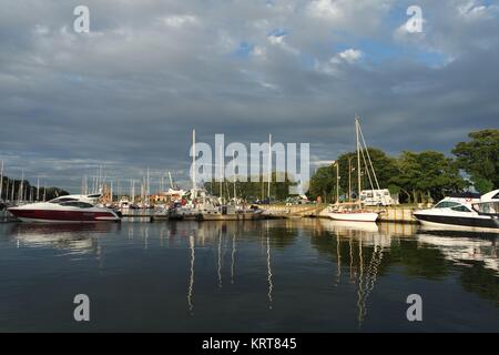 the west pomeranian sailing route,swinoujscie,swinoujscie Stock Photo