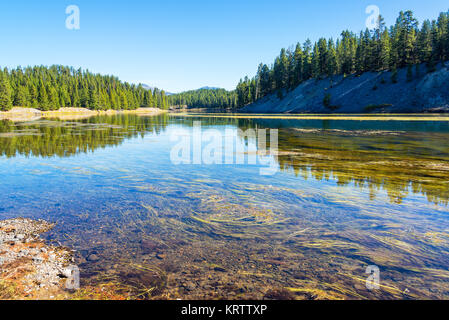 Yellowstone River Landscape Stock Photo