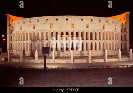 The replica of Rome's Colosseum in the Seven Wonders park, Kota Stock Photo