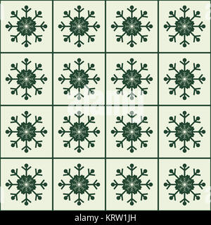 Christmas snowflakes seamless background. Stock Photo