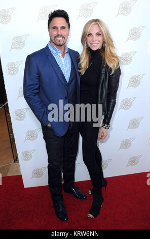 diamont cindy wife don alamy ambuehl attend beverly hills february actor rm