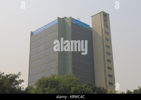 State Bank of India office building in downtown New Delhi India Stock Photo