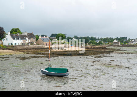 Scenery around Larmor-Baden, a commune in the Morbihan department of Brittany in north-western France. Stock Photo