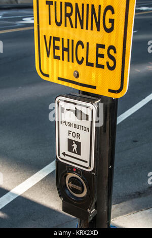 Pedestrian crosswalk signal button usa hi-res stock photography and images  - Alamy