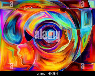 Visualization of Perception Stock Photo