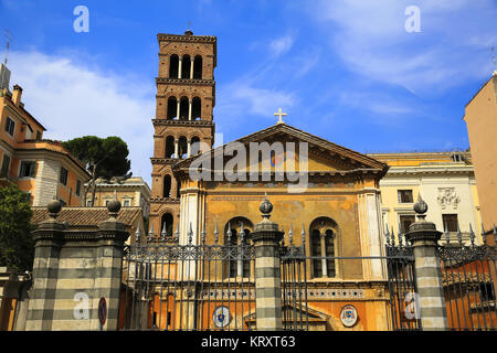 The basilica of Santa Pudenziana in Rome, Italy Stock Photo