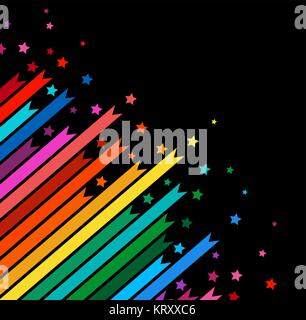 Abstract vector backgrounds for cover or banner. magic bright ba Stock Vector