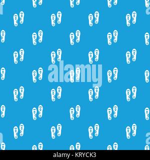 Orthopedic insoles pattern seamless blue Stock Vector