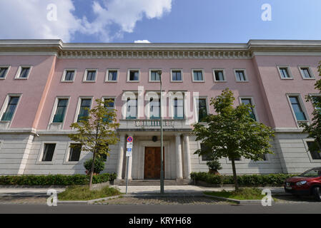 Message of Italy, Hiroshimastrasse, zoo, Berlin, Germany, Botschaft Italien, Tiergarten, Deutschland Stock Photo