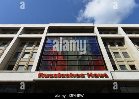 Russisches Haus Friedrichstrasse Mitte Berlin Deutschland Stock