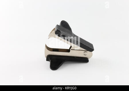 Staple Remover isolated on white background Stock Photo