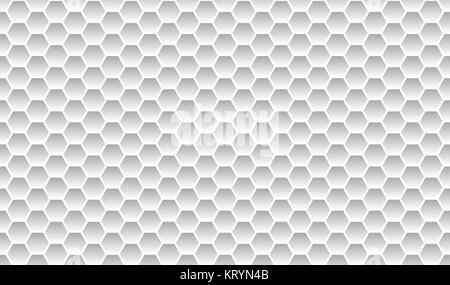honeycomb white light gray Stock Photo