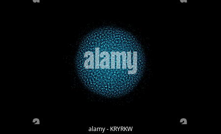Abstract background wih particles sphere Stock Photo
