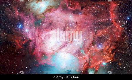 High definition star field background. Elements of this image furnished by NASA. Stock Photo
