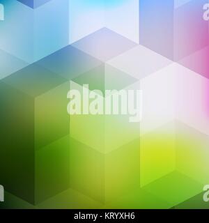 Creative template background. Abstract elements concept, vector illustration Stock Vector