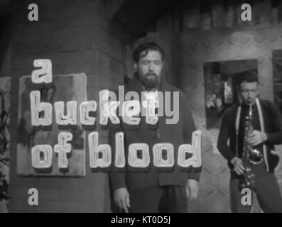 A Bucket of Blood (1959) - Title Stock Photo