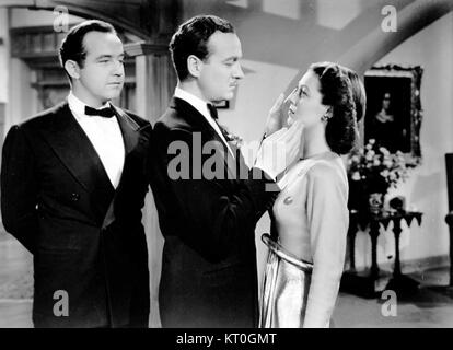 Broderick Crawford David Niven Loretta Young Eternally Yours Stock Photo