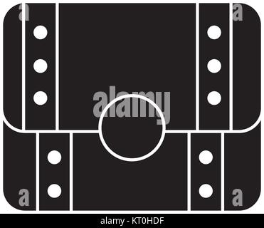 Vector image of an open chest with gold coins. EPS 10. Isolated on ...