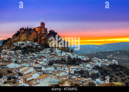 View over Montefrio in Granada, Spain