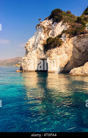 Beautiful sea landscapes on Zakynthos Island Stock Photo