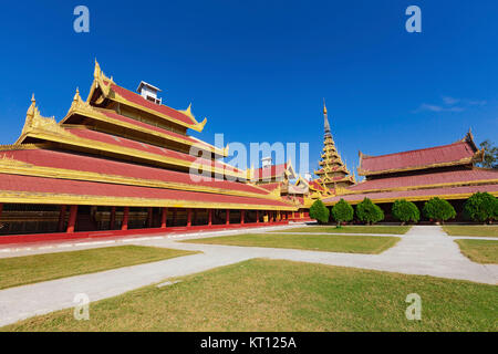 Mandalay Palace.Myanmar Stock Photo