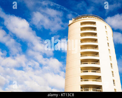 Housing Development building near Thames Barrier Park - London, England Stock Photo