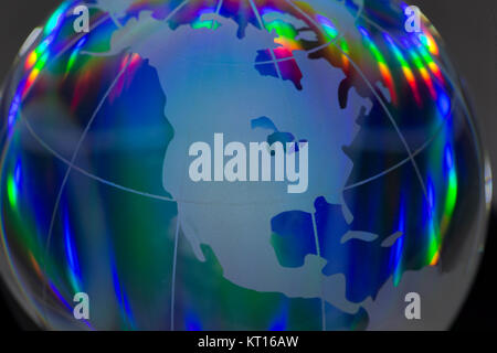Abstract world globe Stock Photo