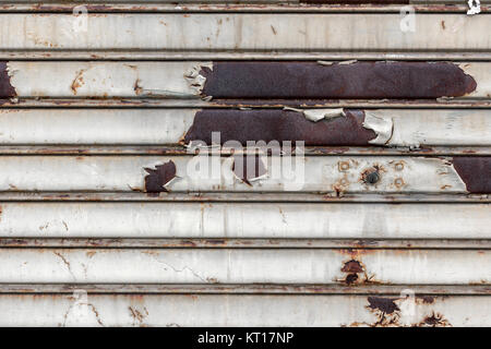Old rolling shutter Stock Photo