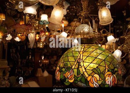 an antique light shop in philadelphia stock photo 169677458 alamy