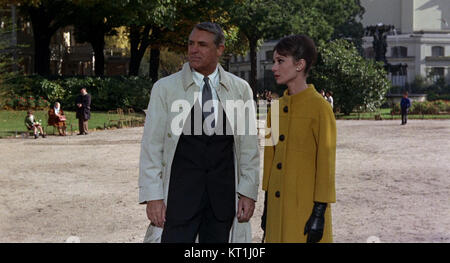 Charade 1963 Audrey Hepburn and Cary Grant Stock Photo