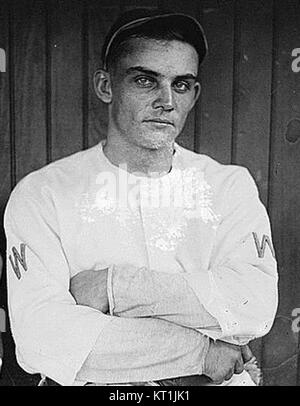 Chick Gandil in the dugout  1913 Stock Photo