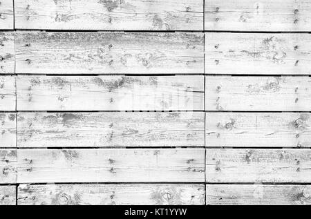 White wooden planks background Stock Photo