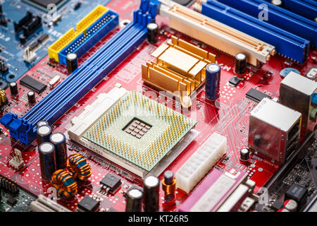Computer processors CPU concept Stock Photo