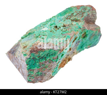 piece of green Garnierite stone (nickel ore) Stock Photo